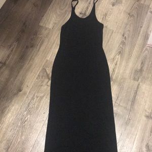Black maxi t by Alexander wang dress